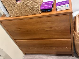 Lateral 2 drawer filing cabinet