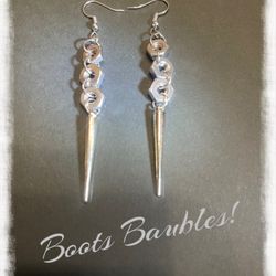 Cog And Spike Earrings 