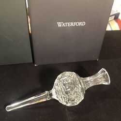 Waterford Crystal Christmas Tree Topper/ Ornament - Clarendon Pattern