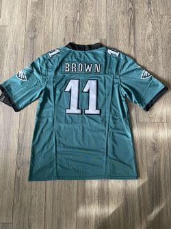 Philadelphia Eagles #11 AJ Brown Midnight Green Jersey，M- XL, NWT