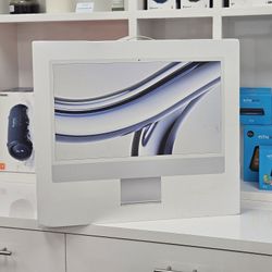 Apple iMac 24" All-in-One | M3 Chip (8-Core CPU | 8-Core GPU | 8GB RAM | 256GB SSD)- $5 Today and Rest Later! Message us now