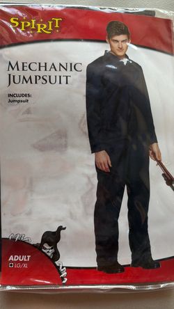 Spirit Halloween Mechanic Jumpsuit Costume Adult LG/XL