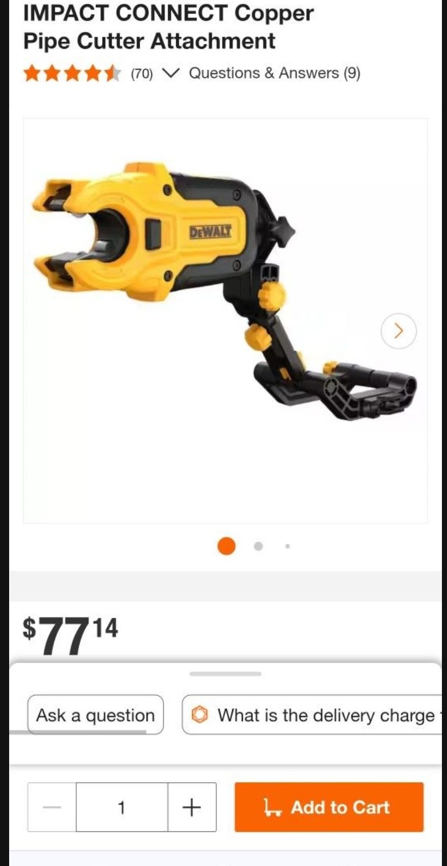 NEW** IMPACT CONNECT™ Copper Pipe Cutter Attachment