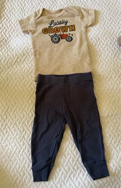 Baby 2-Piece Onesie and Pants Set