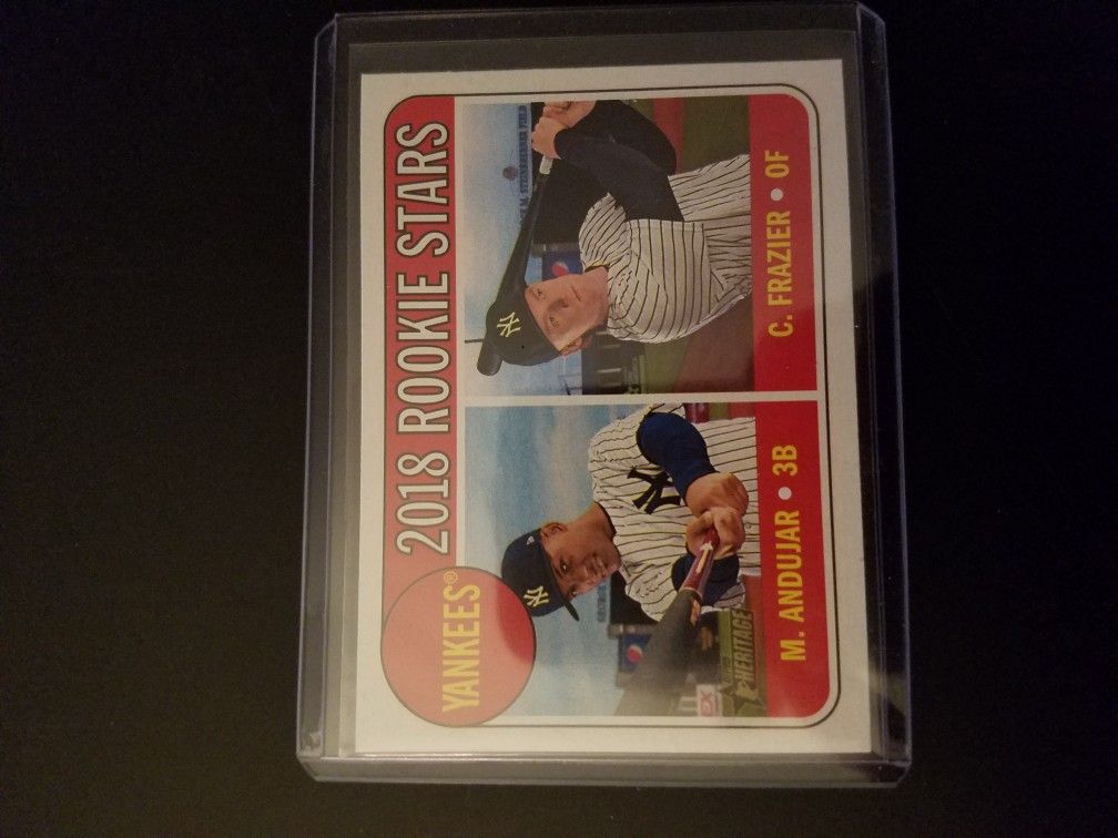 2018 Topps Heritage Baseball Rookies