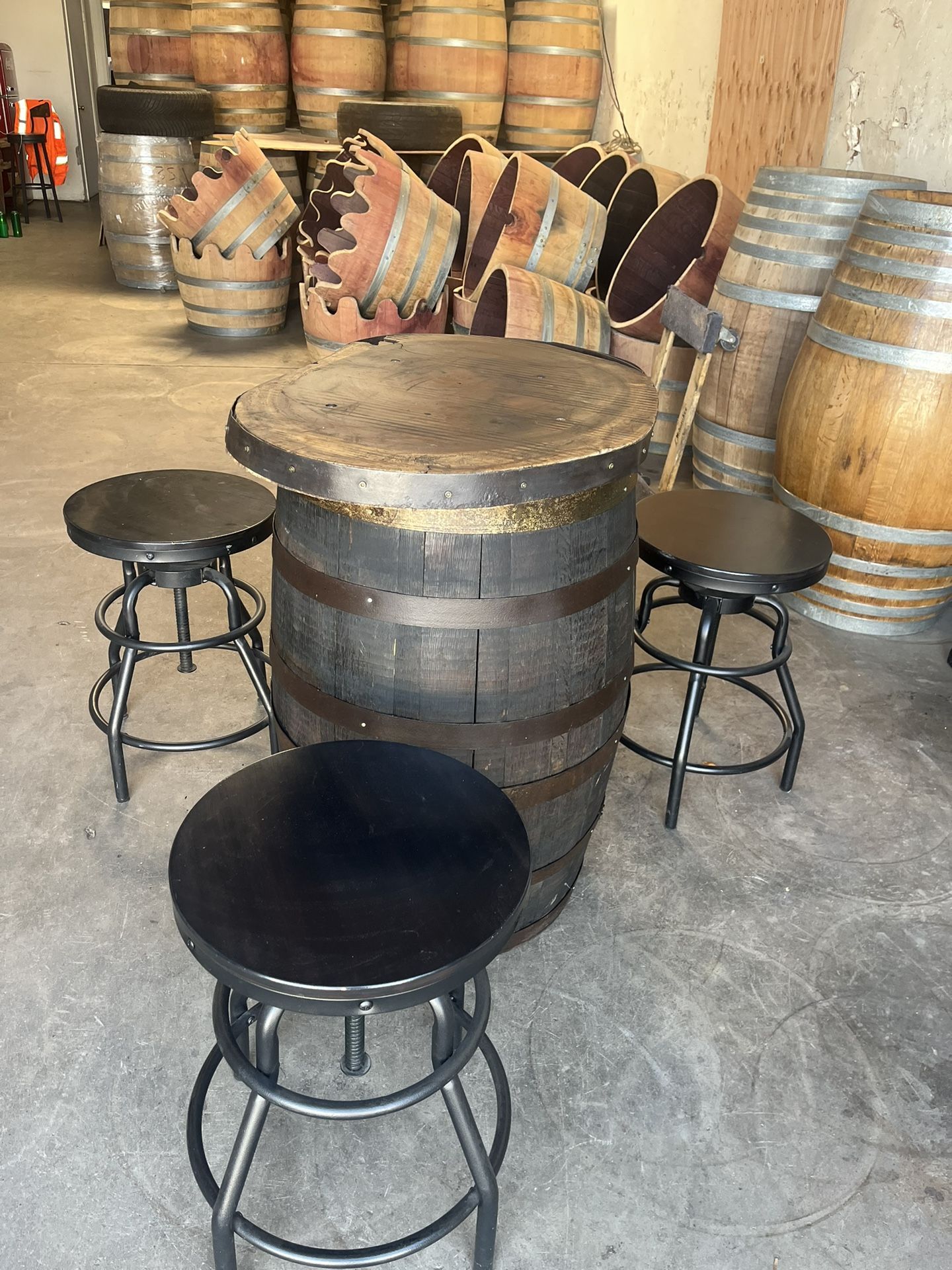 Custom Table And Stools For Sale
