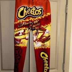 Cheetos Flaming Hot Joggers Size S. 