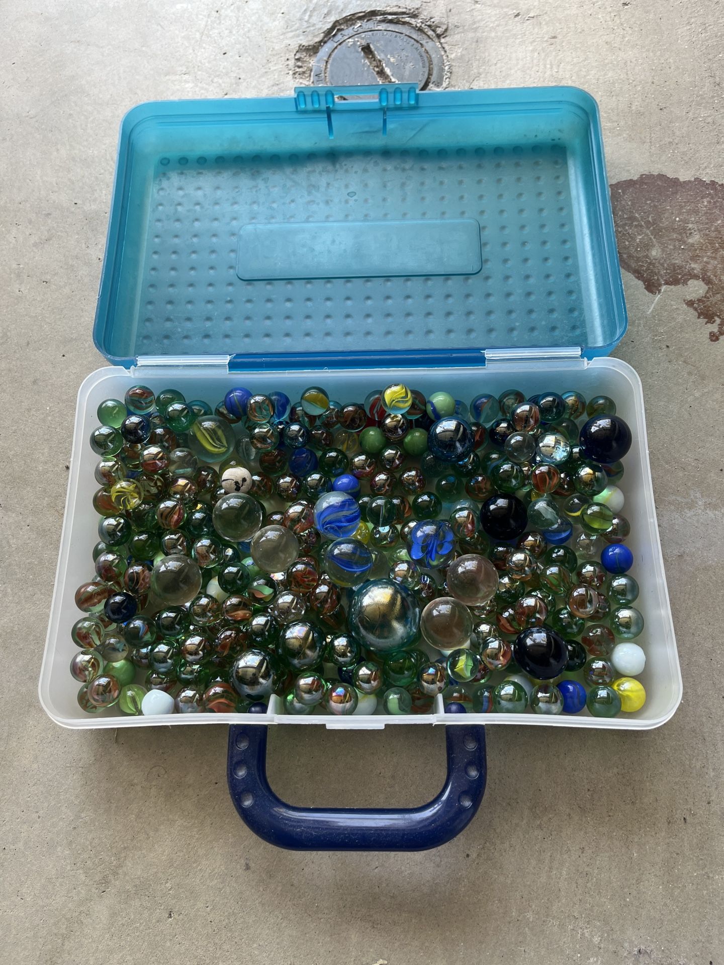 Marbles With Container