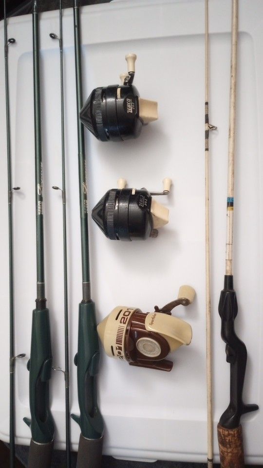 Vintage Zebco Rod And Reel Combo