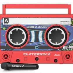 BUMPBOXX Remixx Bluetooth Boombox Speaker 200w Microphone Karaoke