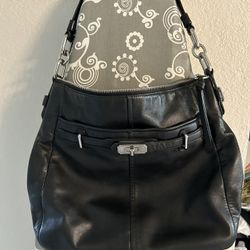 Coach Bag With silver hardware