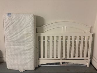 Crib and mattress