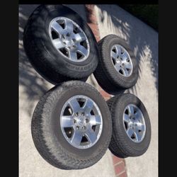 4 X 265/70r17 6x5.5 6x139.7  Stock FJ Cruiser Tacoma Tundra 4Runner Sequoia Rims Wheels Yukon Tahoe Tires!!