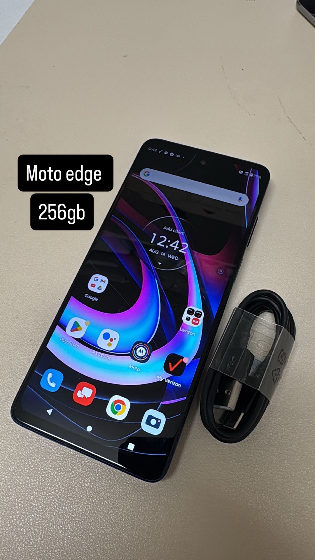Moto Edge 256gb. Like New And Unlocked!