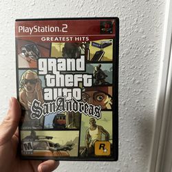 GTA Grand theft auto San Andreas ps2 game