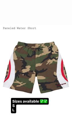 Supreme SS26’ week 13 Paneled Water Short Woodland Camo S, L
