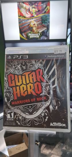Guitar Hero Warriors of Rock PS3