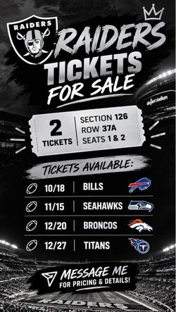 Raider Tickets