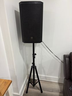 Electro-Voice PA Speaker on Tripod Stand