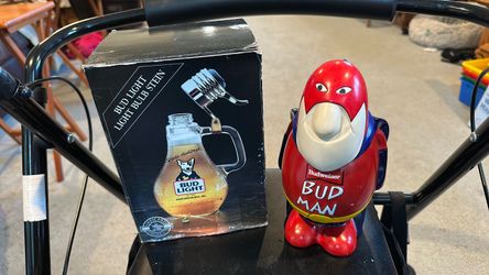 Budweiser beer steins