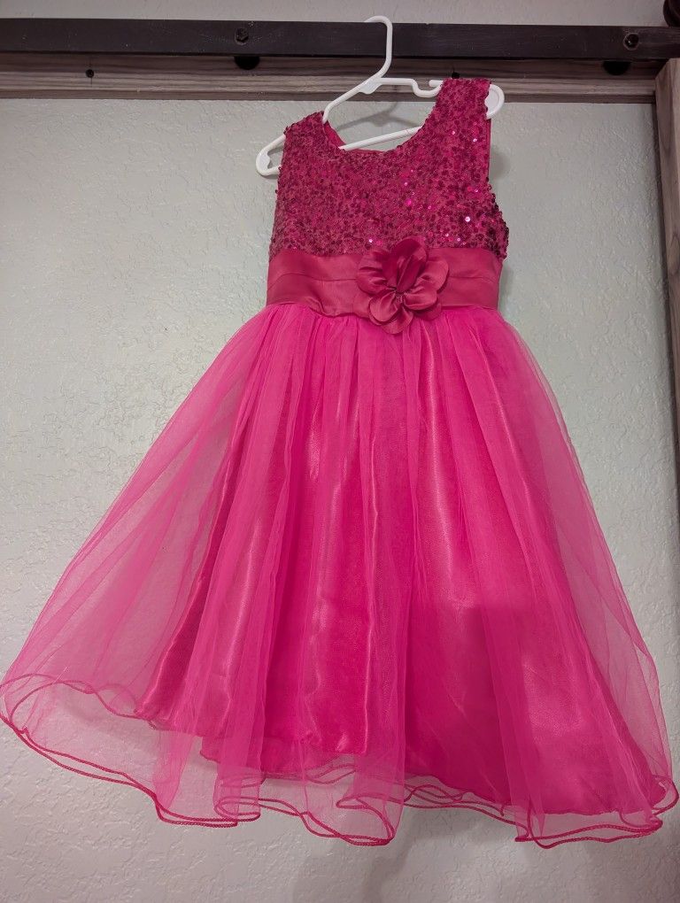 Beautiful Girl Pink Dress 7T/8T
