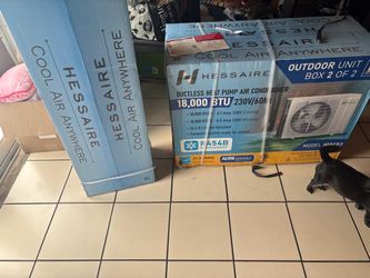 Hessaire 18,000 BTU Ductless Heat Pump Air Conditioner