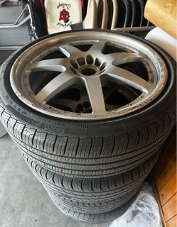 3 Piece 5x114.3 Universal Rims