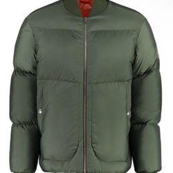 Moncler Man Diya Down Bomber Jacket