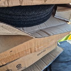 Floor Polishing 24" Pads 3 Boxes White 1 Box Black