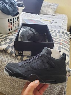 Retro 4 kaws size 13 brand new rep box