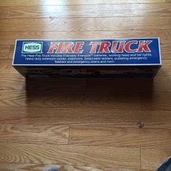 Hess Collectible Fire truck