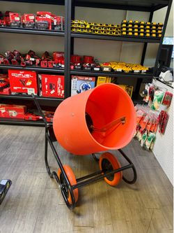 3.5 cu. ft. 3/4 HP 120-Volt Motor Direct Drive Cement Mixer