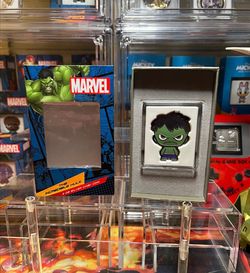 Marvel Incredible Hulk 2 oz .999 Silver Chibi Coin – New Zealand Mint – Box & Display (2 LEFT)