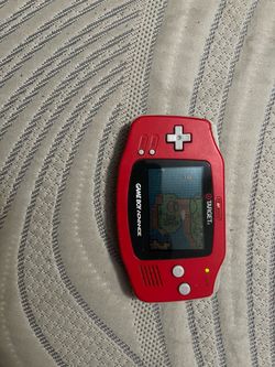 Nintendo Game Boy Advance Red Handheld Console