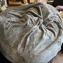 Corduroy Brand Large Beanbag Converts To King Size Bec With Waterproof Cover 