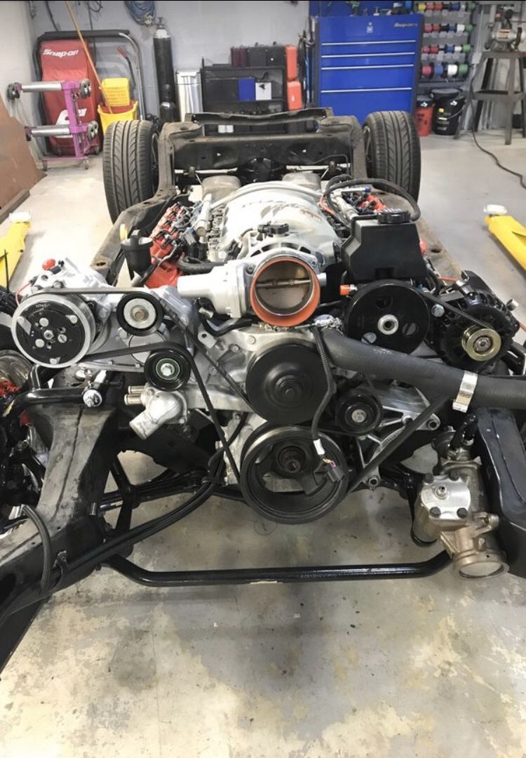 LS9 TURN KEY MOTOR & 6L80 TRANSMISSION without SUPERCHARGER for Sale in