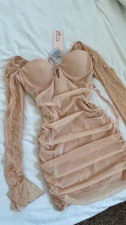 Oh Polly long sleeve mini dress