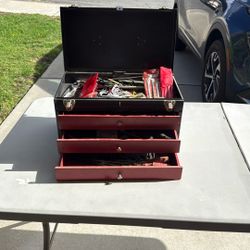 Toolbox And Miscellaneous Items Inside - 10