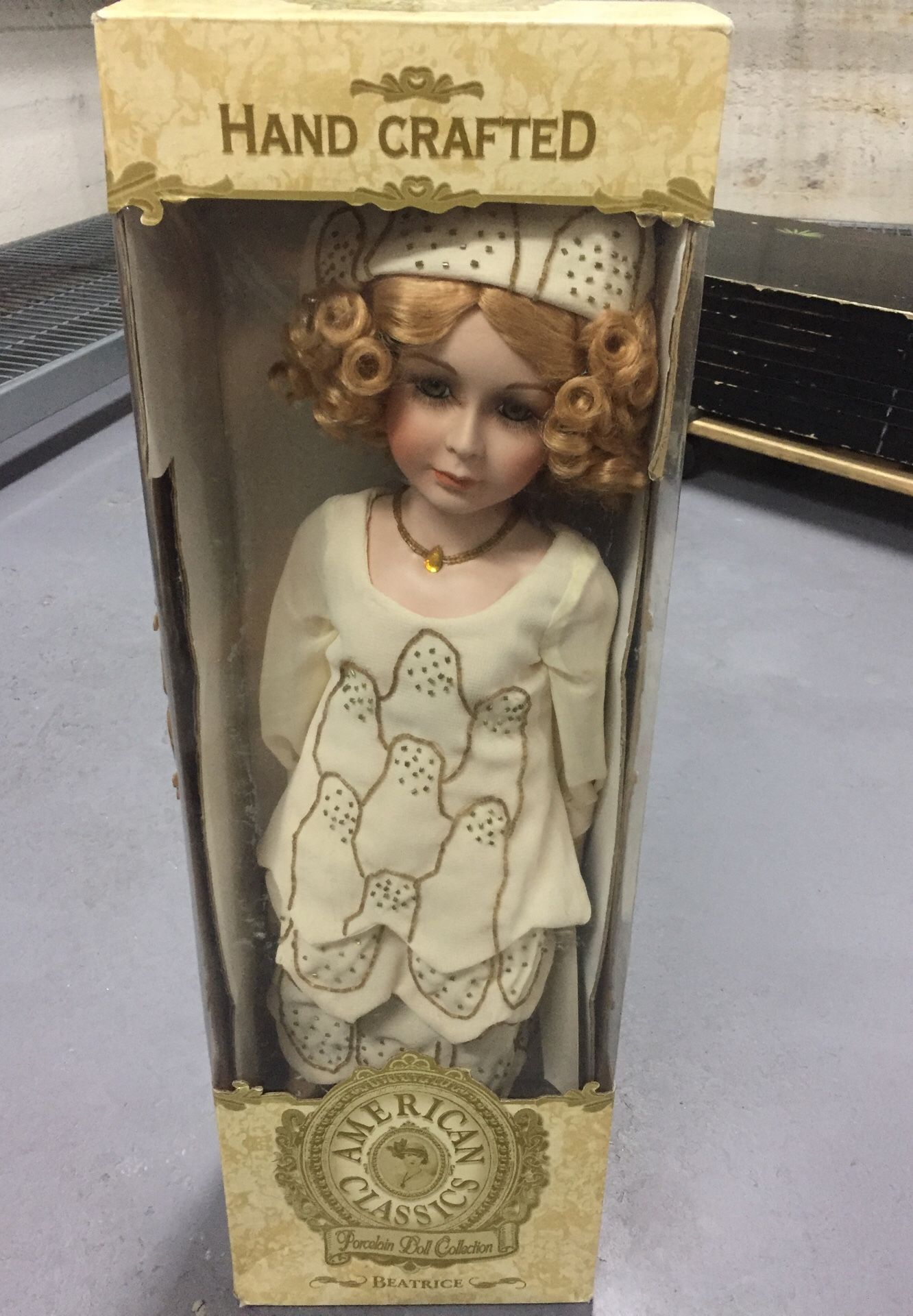 American Classics Porcelain Doll Collection Beatrice Designed For Cracker Barrel