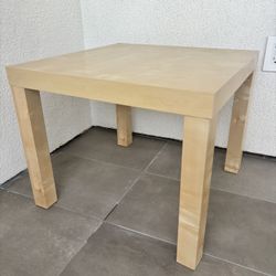 Modern Wood Finish Side Table 