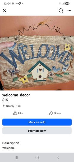 Welcome Sign