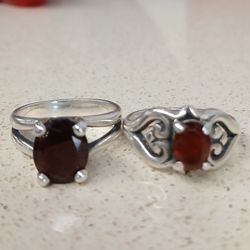 2 James Avery Rings /Size 8 / One RING RETIRED