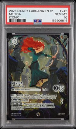 Lorcana Merida iconic PSA 10