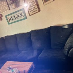 Nice Black Couch