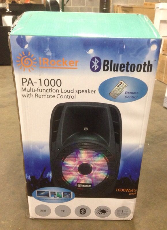 Brand new pa1000 loud speaker with remote control