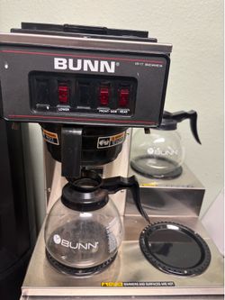 Commercial Bunn coffee maker