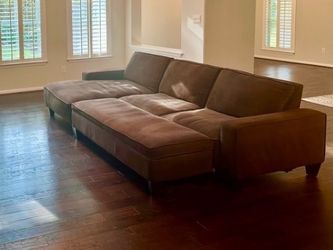 L-Shaped Modular Sectional Sofa with Lift-Up Storage Ottoman (Comes with Cover & Pillows!)
