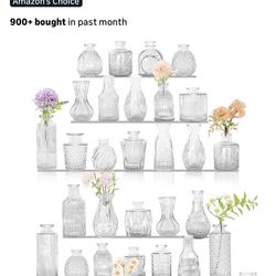 68 Bud Vases From Amazon
