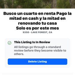 I’m looking to rent a room I can pay u have cash and renovate your home