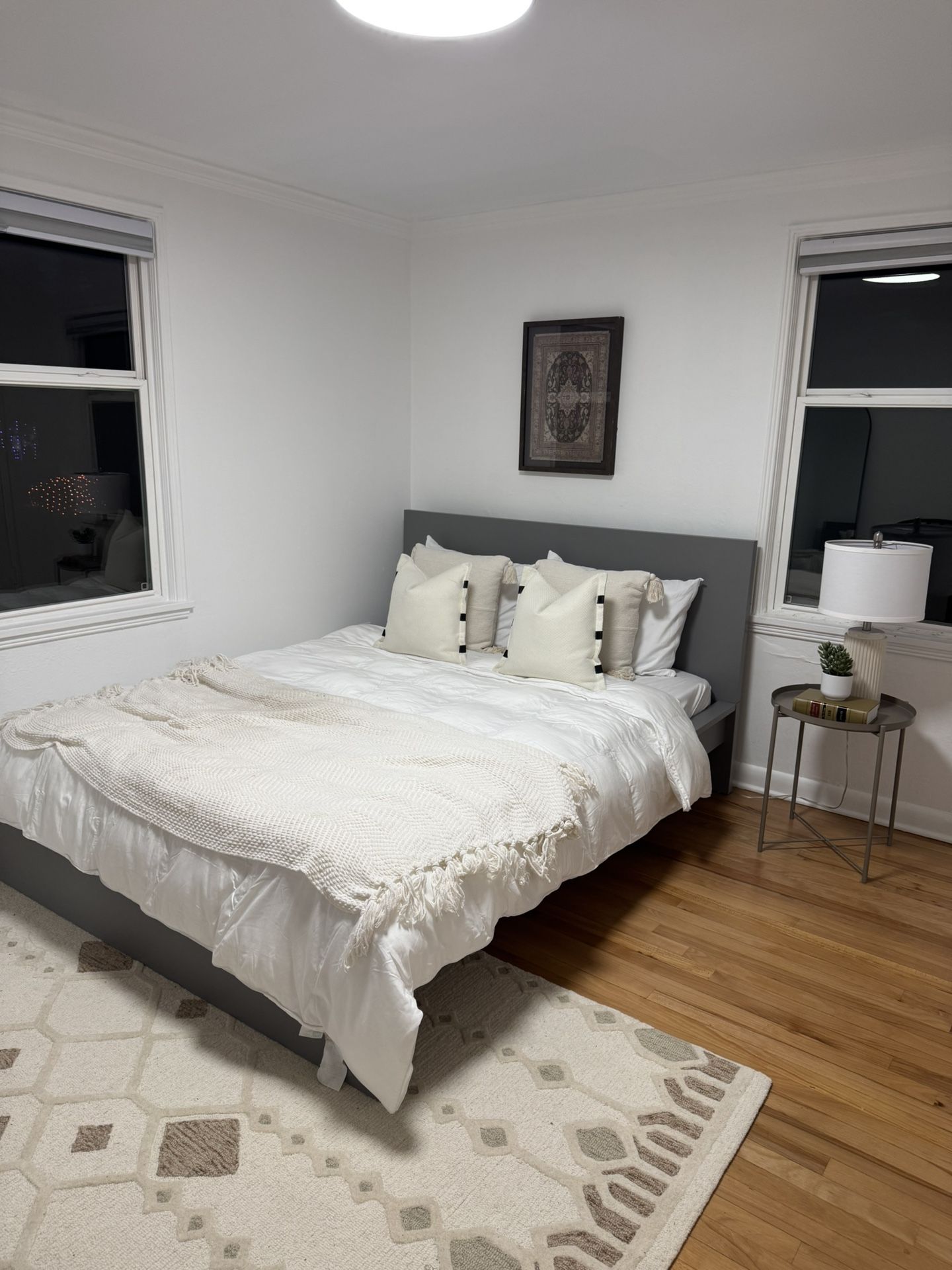 IKEA Malm QUEEN Size Bed frame Grey